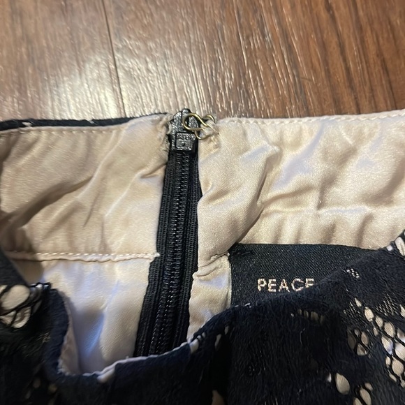 Missguided x Peace & Love Floral Lace High Neck Dress limited collection size 8 - Picture 11 of 12